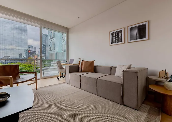 305 1br Capitalia Modern With Rooftop Jacuzzi Gym Apartamento